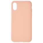 Coque TPU Soft Touch Rose Apple iPhone X