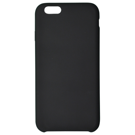 Coque Silicone Liquide Noir pour Apple iPhone 6/6S