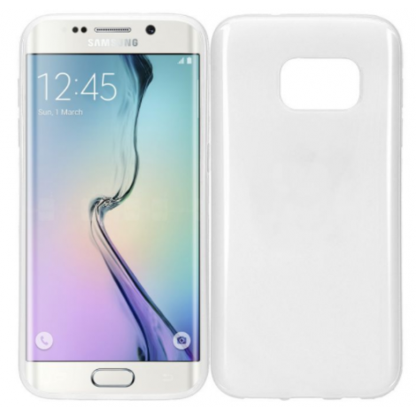 Coque TPU Glossy Blanc pour Samsung S7 Edge