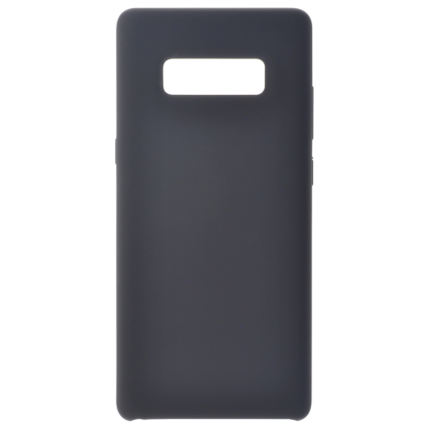 Coque Silicone Liquide Noir pour Samsung Note 8