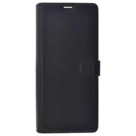 Étui Folio Star Clippers Cuir Noir pour Samsung S9 Plus