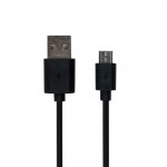 Cable USB Micro USB 1M Noir TQ Vrac