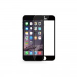 Verre Trempé Bord à Bord 2.5D Noir pour Apple iPhone 6/6S