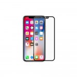 Verre Trempé Bord à Bord 2.5D Noir pour Apple iPhone X / XS