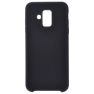 Coque Silicone Liquide noir pour Samsung A6 2018