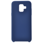 Coque Silicone Liquide Bleu pour Samsung A6 2018