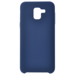 Coque Silicone Liquide Bleu pour Samsung J6 2018