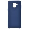 Coque Silicone Liquide Bleu pour Samsung J6 2018