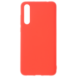 Coque TPU Soft Touch Rouge pour Huawei P20 Pro