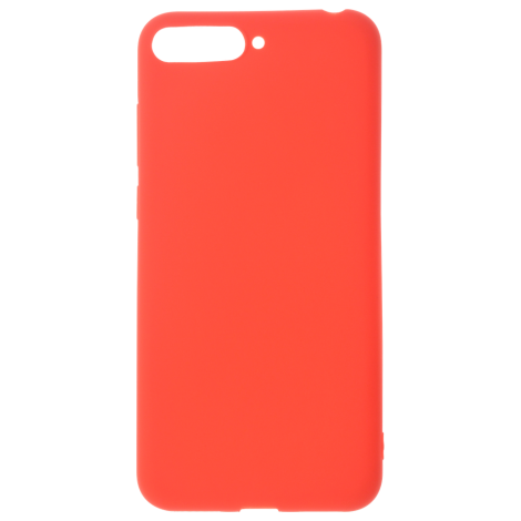 Coque TPU Soft Touch Rouge pour Huawei Y6 2018
