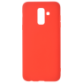 Coque TPU Soft Touch Rouge Samsung A6 Plus 2018