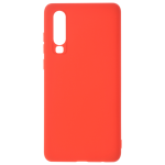 Coque TPU Soft Touch Rouge pour Huawei P30