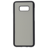 Coque Souple Noir et plaque Alu pour Samsung S8 Plus