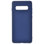 Coque TPU Soft Touch Bleu pour Samsung S10 Plus
