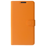 Etui Folio Class Orange pour Samsung S7 Edge