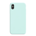 Coque Silicone Liquide Bleu Turquoise pour Apple iPhone X/XS