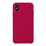 Coque Silicone Liquide Bordeaux pour Apple iPhone X/XS