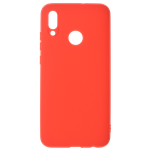 Coque TPU Soft Touch Rouge pour Huawei Y6 2019 / Honor 8A