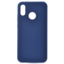 Coque Silicone Liquide Bleu pour Huawei P30 Lite