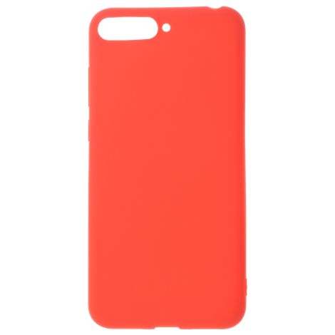 Coque TPU Soft Touch Rouge pour Huawei Y7 2018