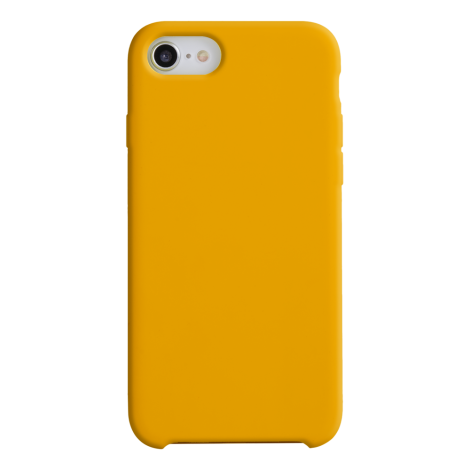 Coque Silicone Liquide Orange pour Apple iPhone X/XS