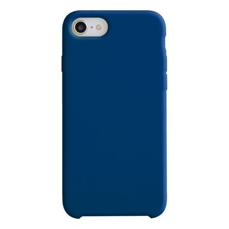 Coque Silicone Liquide Bleu Marine pour Apple iPhone XS Max