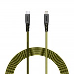 Cable SoSkild Ultimate Type-C 1.5m Noir/Jaune