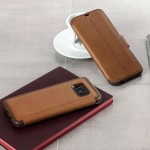 Étui Folio OtterBox Cuir Strada Marron pour Samsung S8 Plus