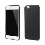 Coque TPU Glossy Noir pour Apple iPhone 6/6S Plus