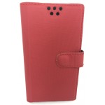 ETUI FOLIO UNIVERSEL STAND XL ROUGE