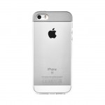 Coque Topper Qdos Argent pour Apple iPhone 5/5S/SE
